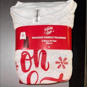 Holiday Style Men's Pajama Set